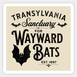 Transylvania Sanctuary for Wayward Bats Light Magnet